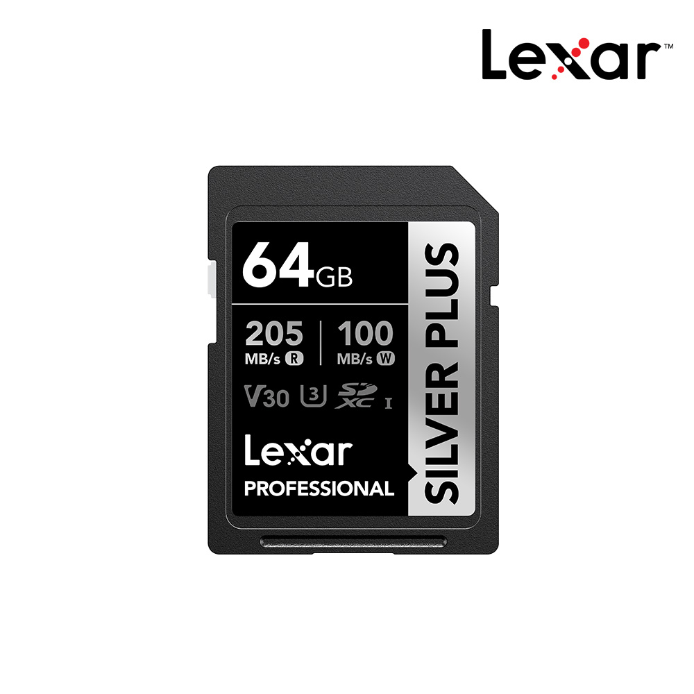 렉사 64GB SD SILVER PLUS V30 UHS-I 메모리 카드 캐논 소니 니콘 후지 카메라 호환